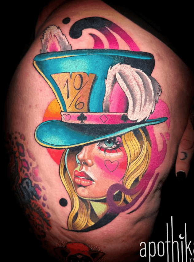 Amber Bailey tattoo work