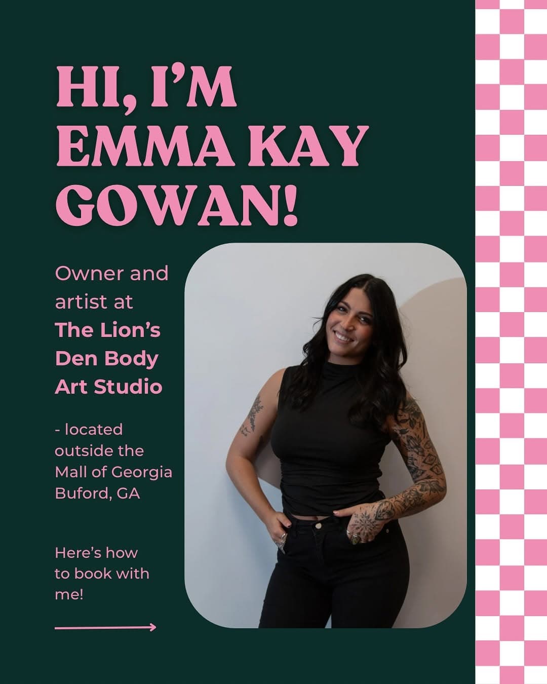 Tattoo by Emma Kay Gowan