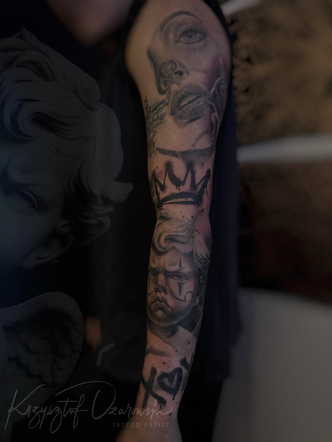 Krzysztof Ozarowski tattoo