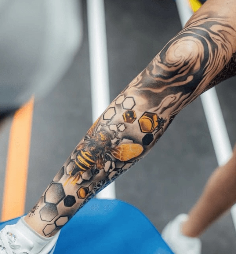 Magda tattoo work