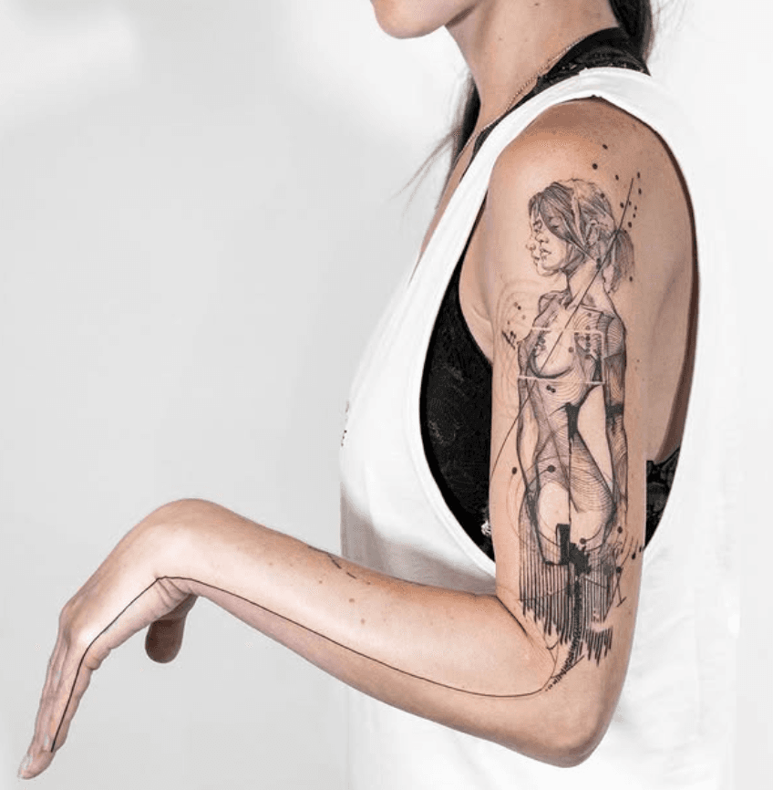 Mowgli tattoo work