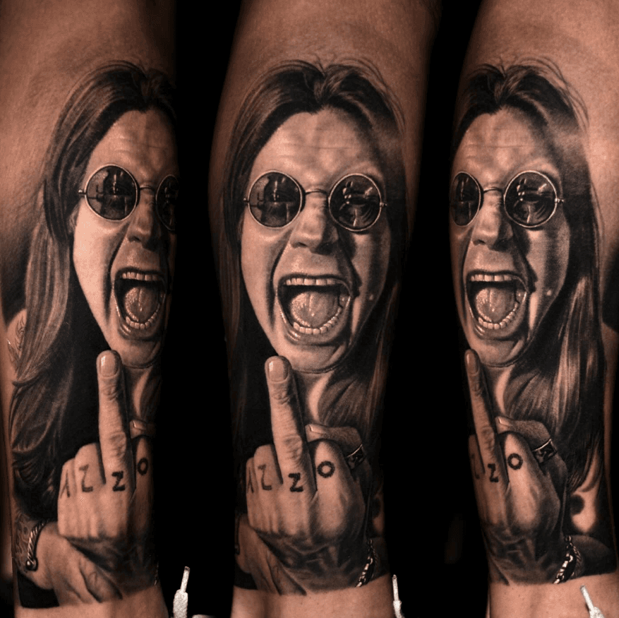 Nikko Hurtado tattoo work