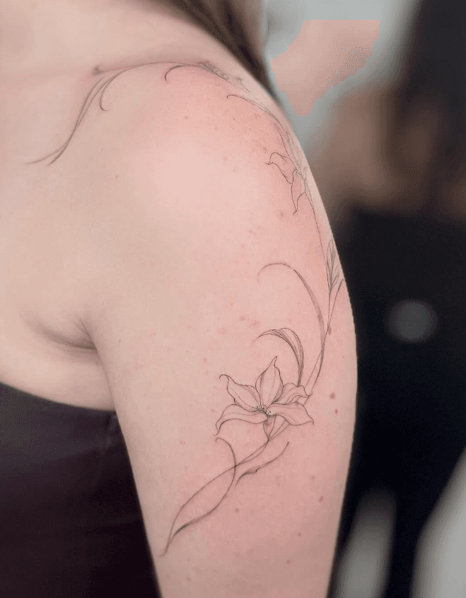 Stephanie Stefanis - Melbourne Fine Line Tattoos tattoo