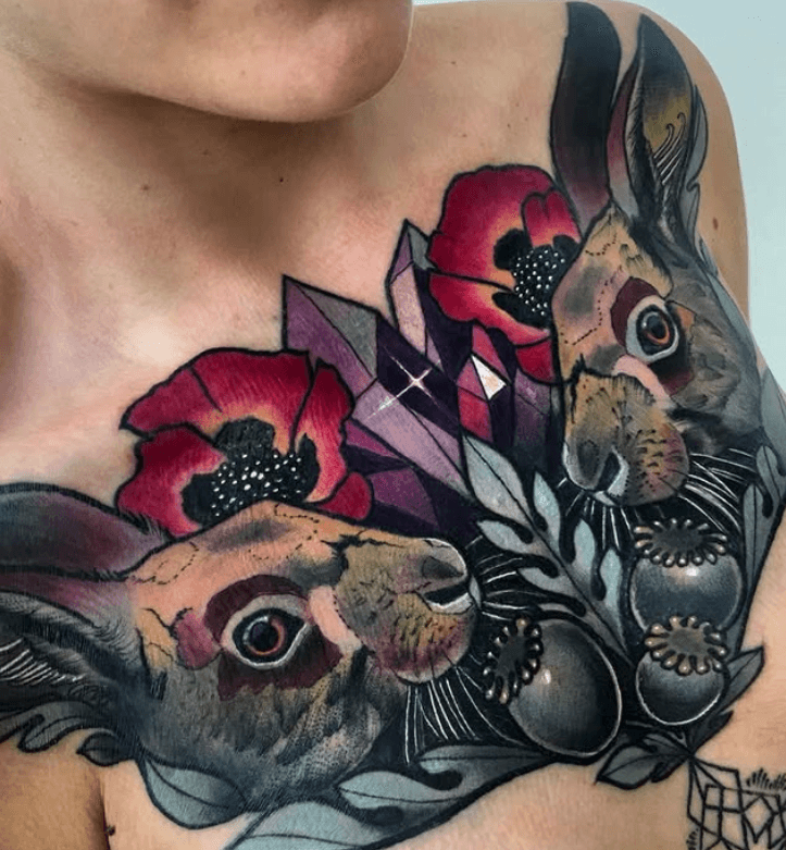 The Witchdoctorโข Los Angeles tattoo